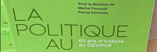 CEVIPOF Profile Banner