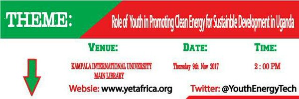 #YETAfrica Profile Banner