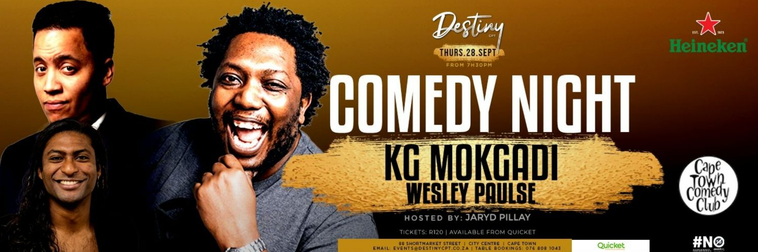 CapeTownComedyClub banner