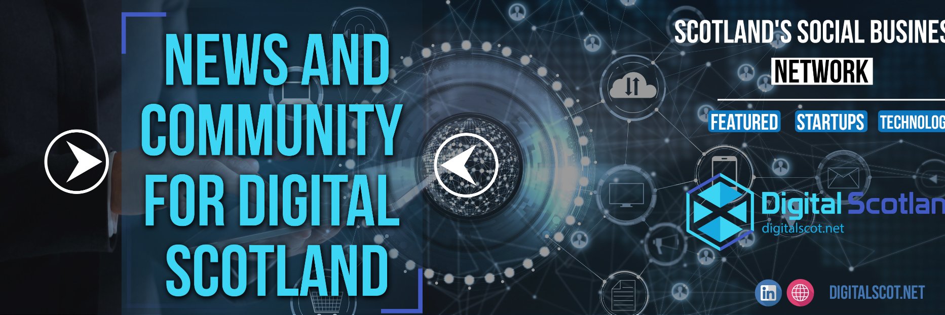 Digital Scotland's banner