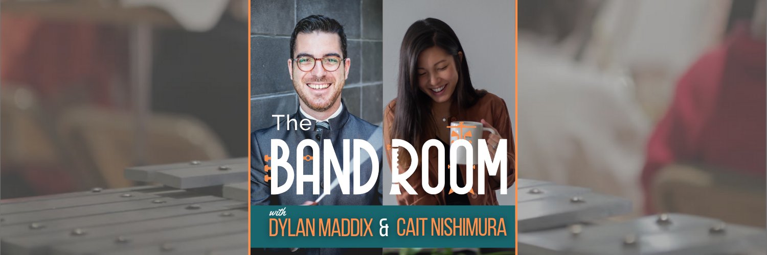The Band Room Podcast banner