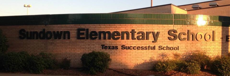 Sundown Elementary banner