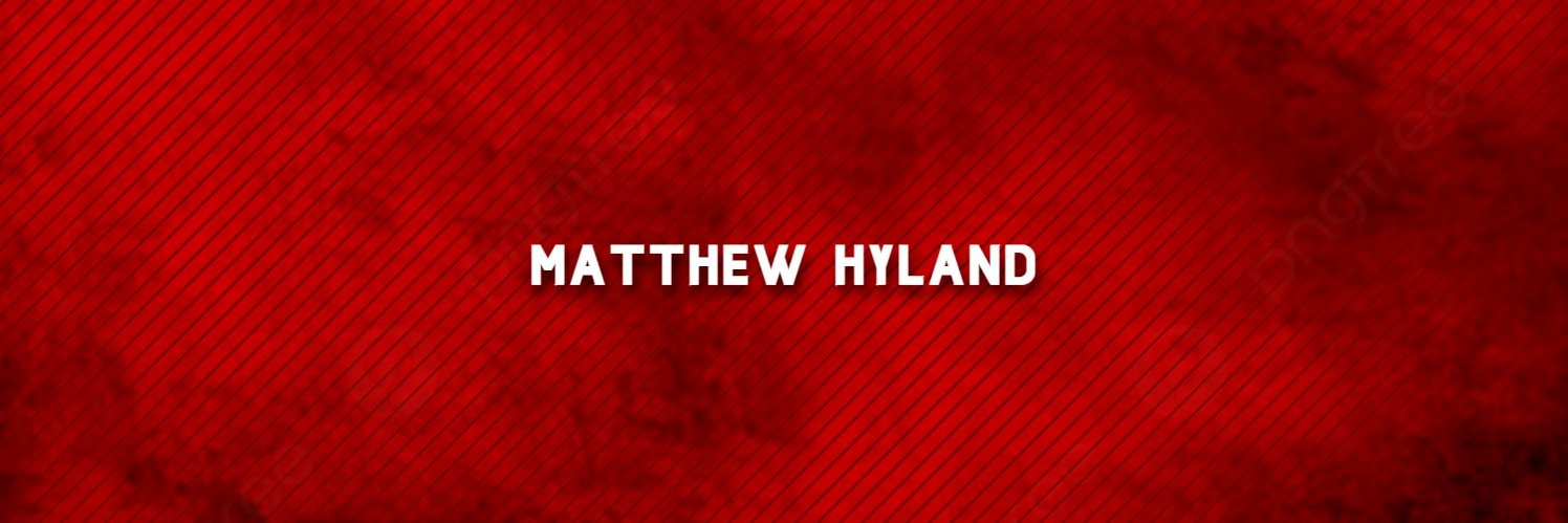 Matthew Hyland banner