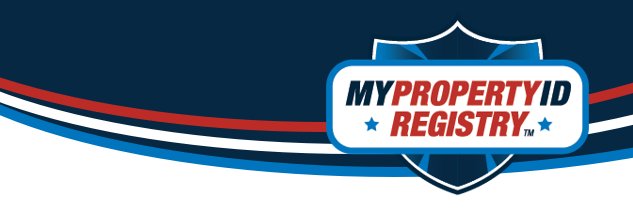 My Property ID Registry banner