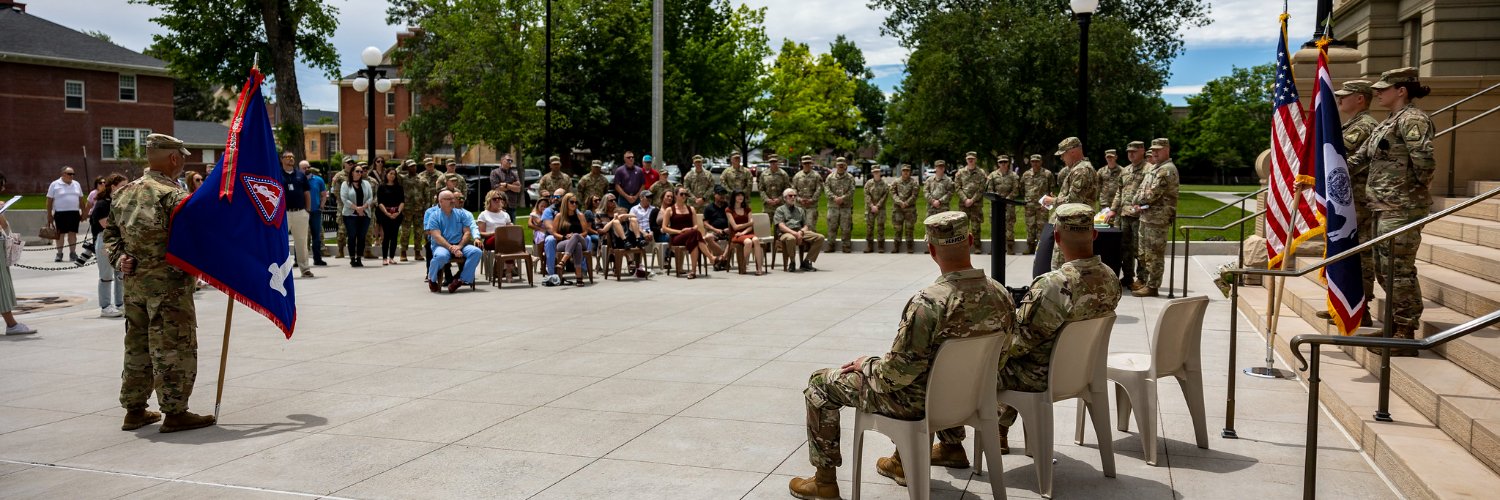 Wyoming National Guard banner