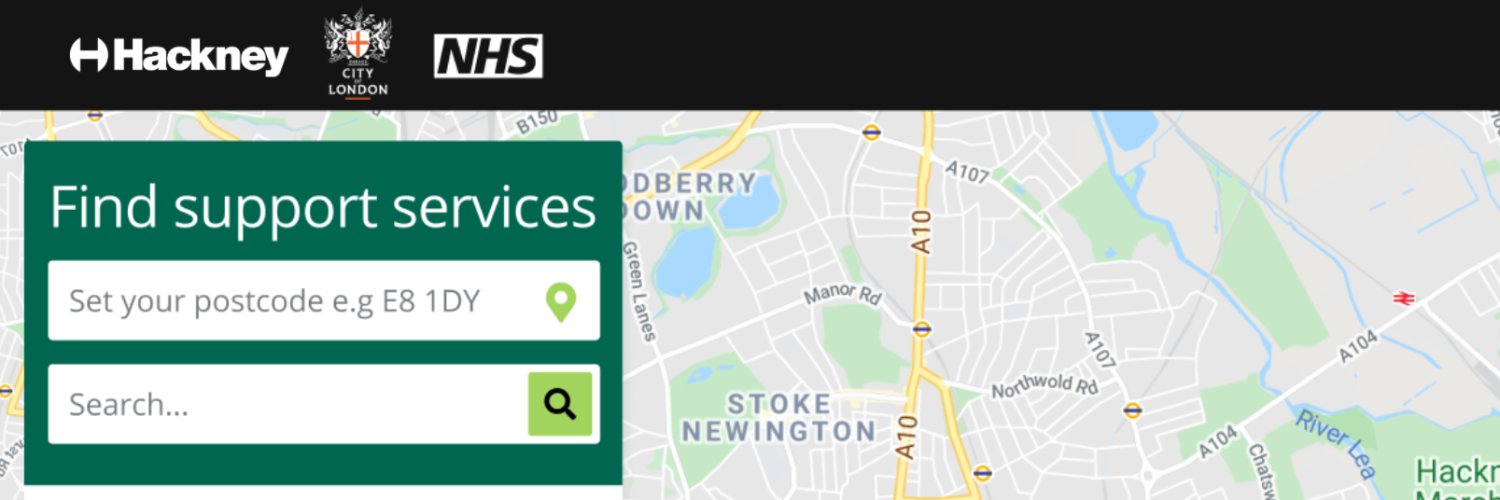 Find Support Services - City and Hackney banner