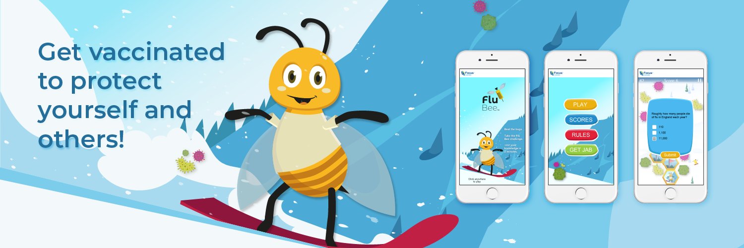 Flu Bee Game banner