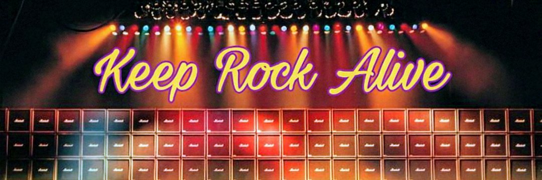 Keep Rock Alive 🤘 banner