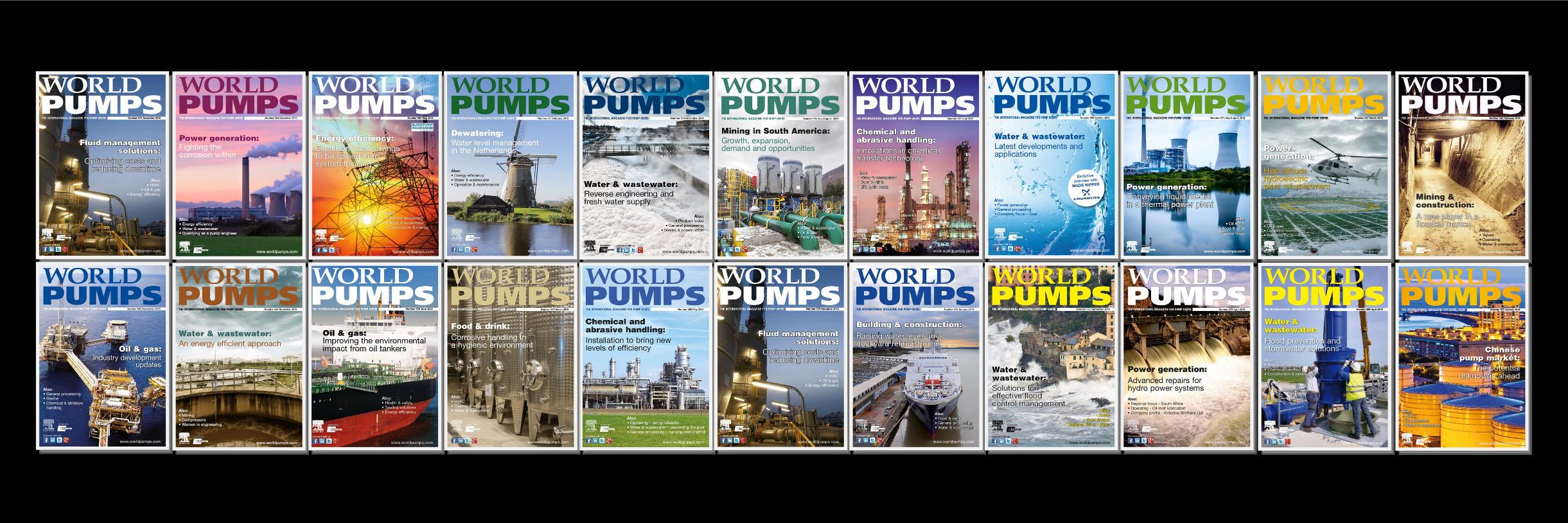World Pumps magazine banner