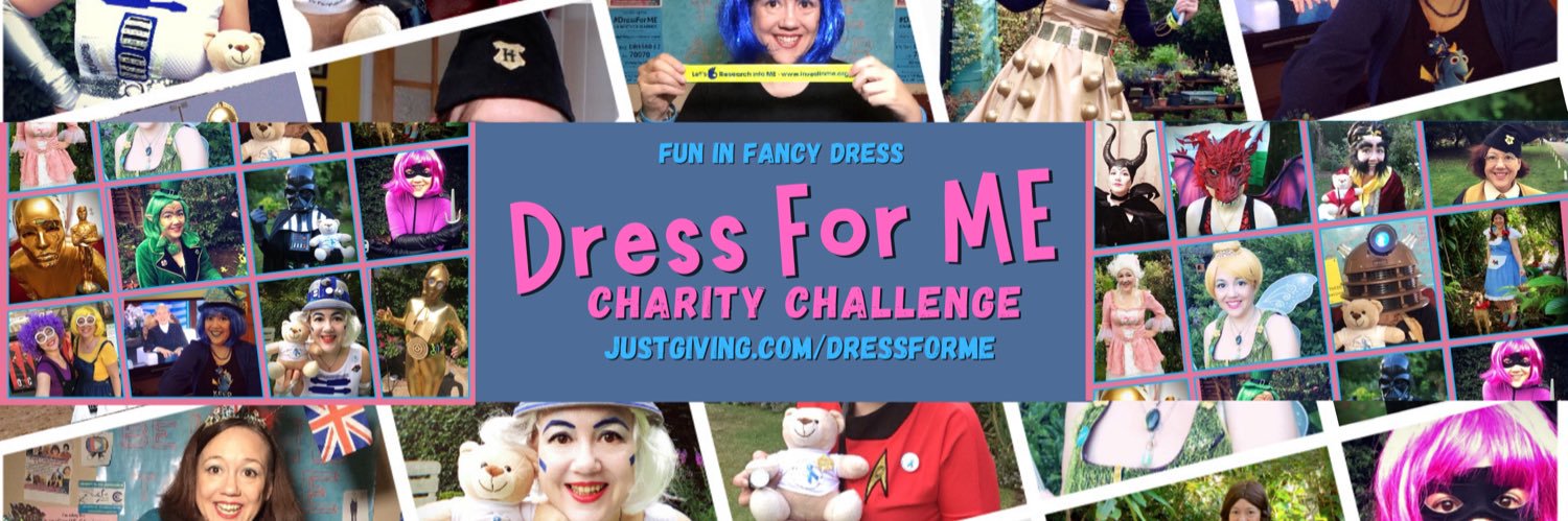 Dress for ME Charity Challenge banner