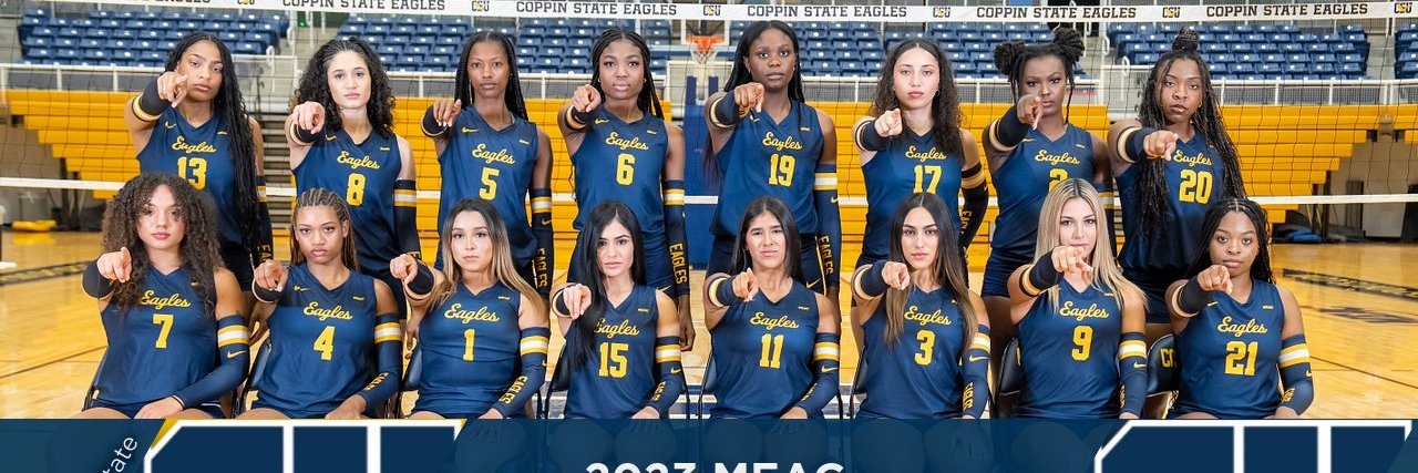 Coppin State Volleyball banner