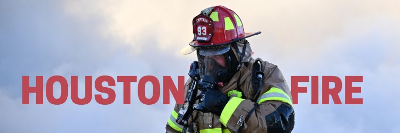 Houston Fire Dept banner