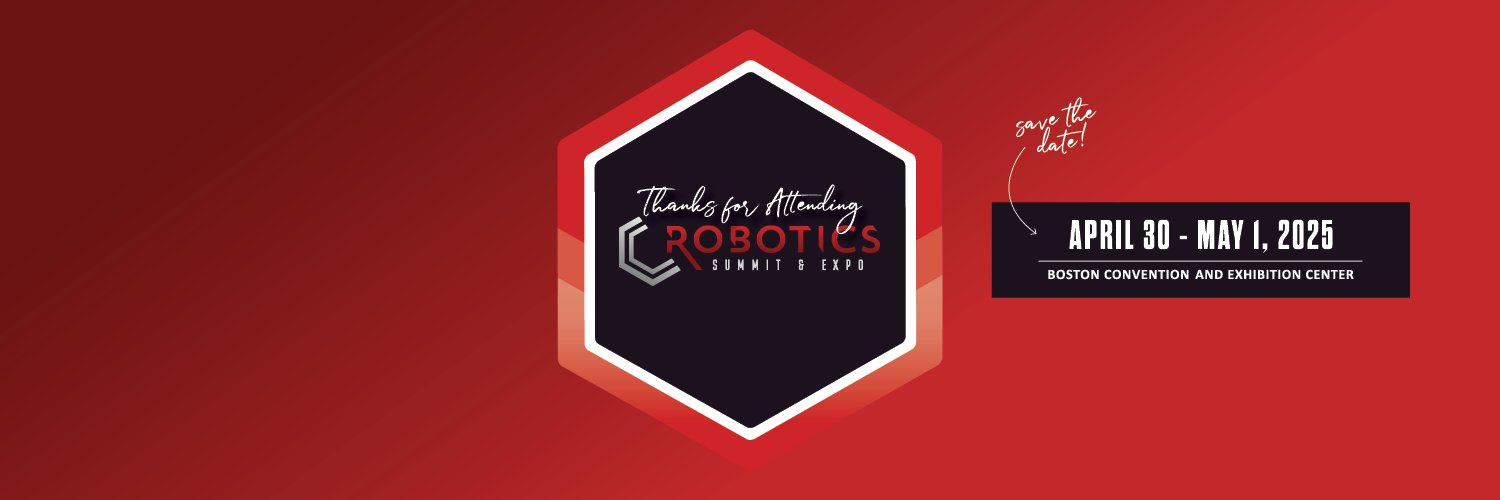 Robotics Summit & Expo's banner