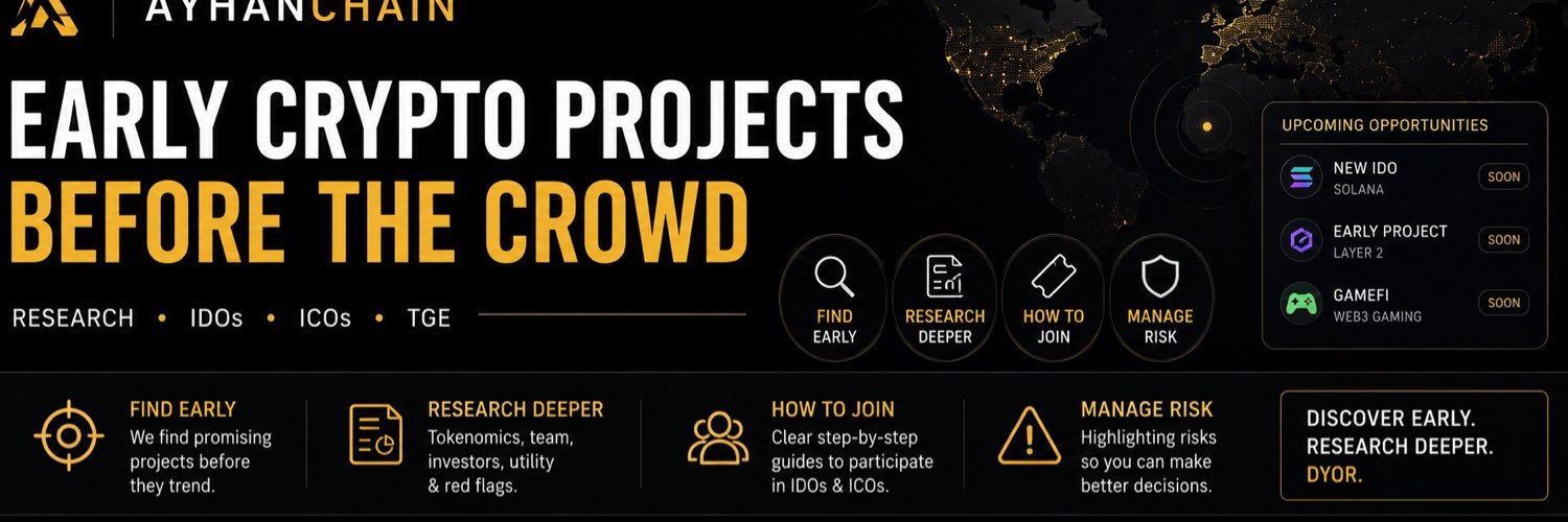 ayhanchain's profile banner image