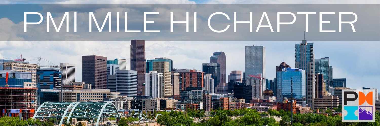 PMI Mile Hi Chapter banner