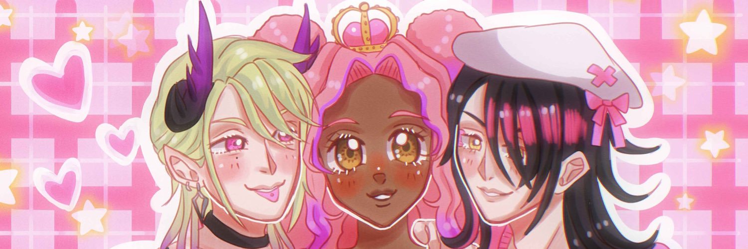 Eva Symone the Kawaii Divinity💖💛💙👹♈️🎀📣📿 banner