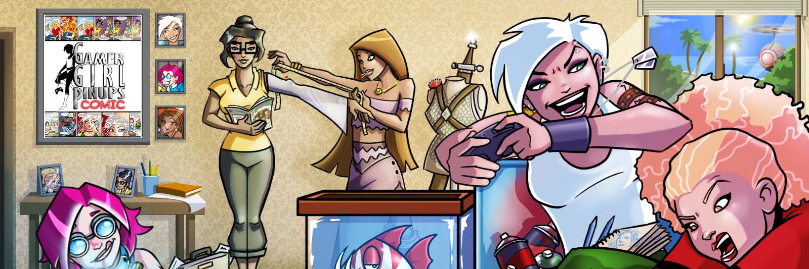 GamerGirlPinups's profile banner image