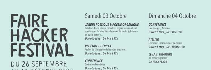 Fest. Faire Hacker banner