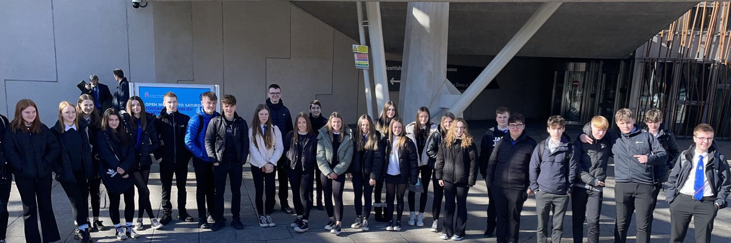 Linlithgow Academy Mod Studs banner