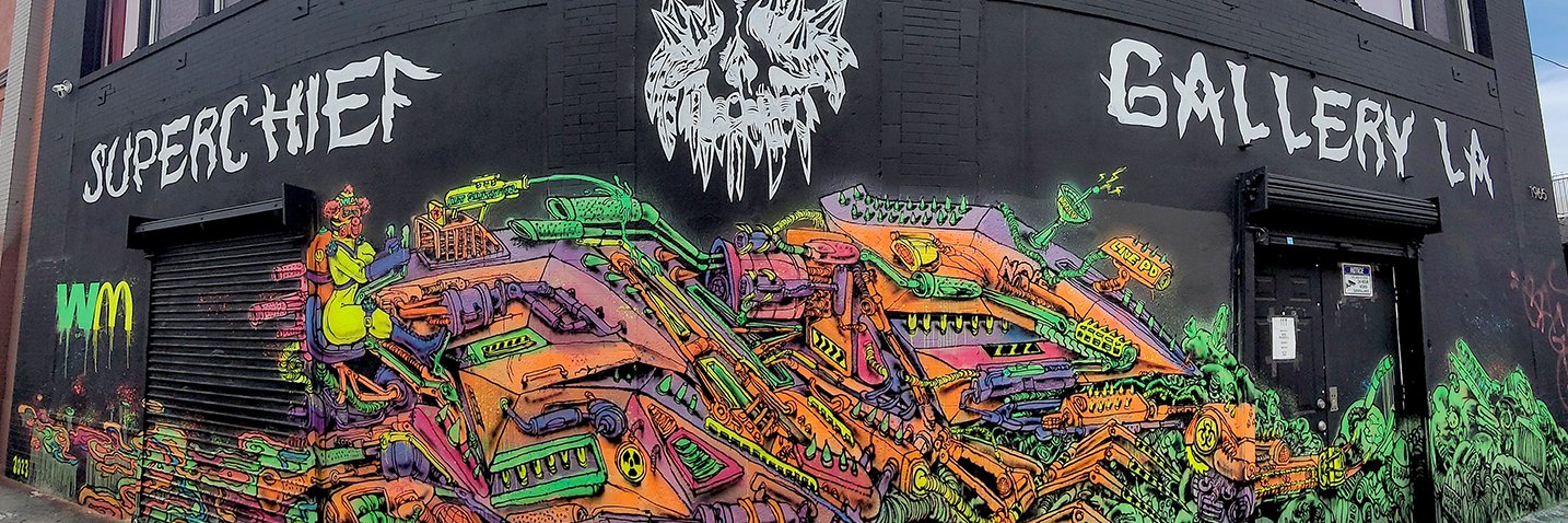 Superchief Gallery LA banner