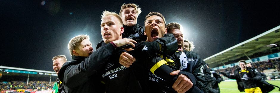 Ik Start te æ dør banner