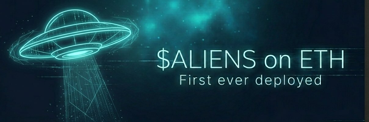 Aliens on ETH banner