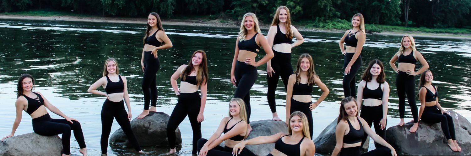 Morris Varsity Poms banner