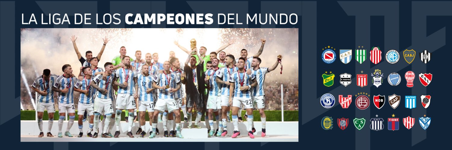 Liga Profesional de Fútbol's banner