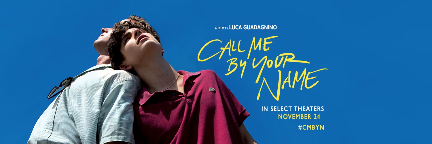 Call Me By Your Name banner