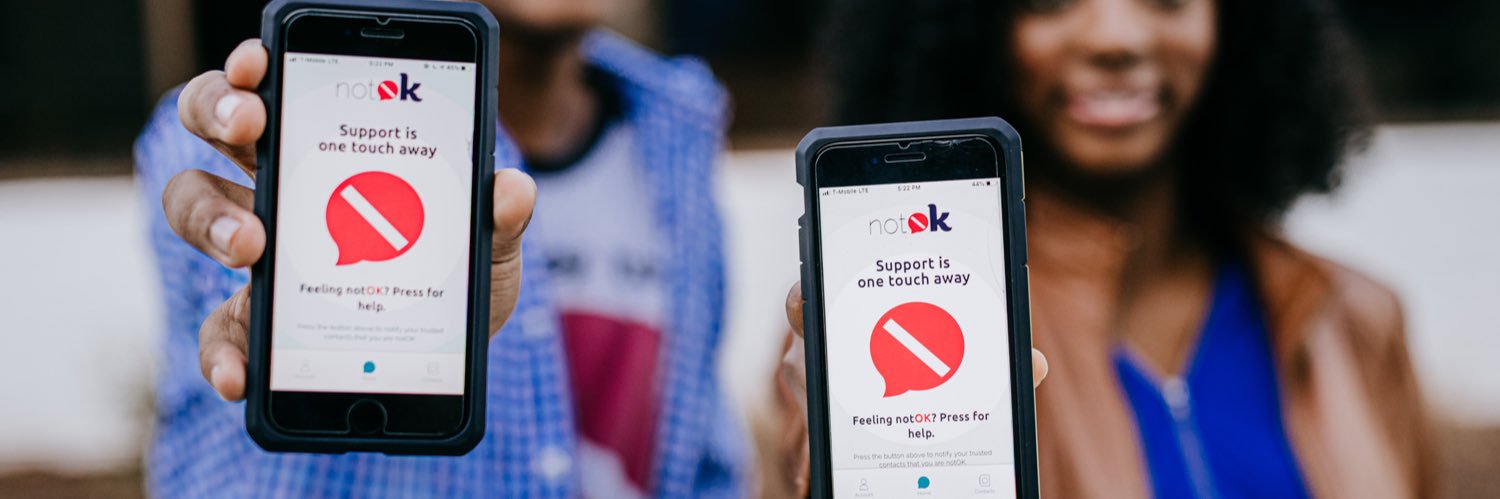 notOK App® banner