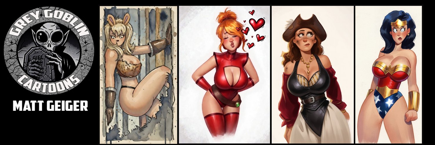 Grey Goblin Cartoons 🔞 banner