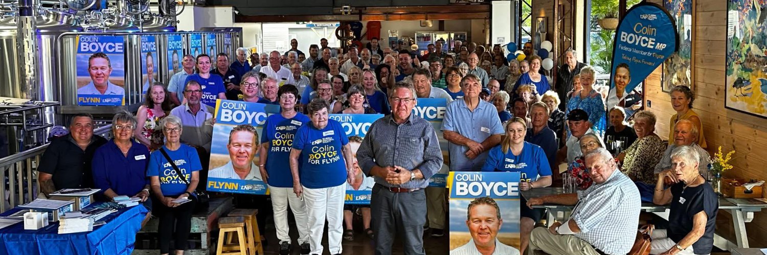 Colin Boyce MP banner