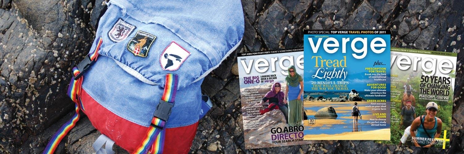 Verge Magazine banner