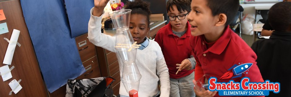 Snacks Crossing Elem banner