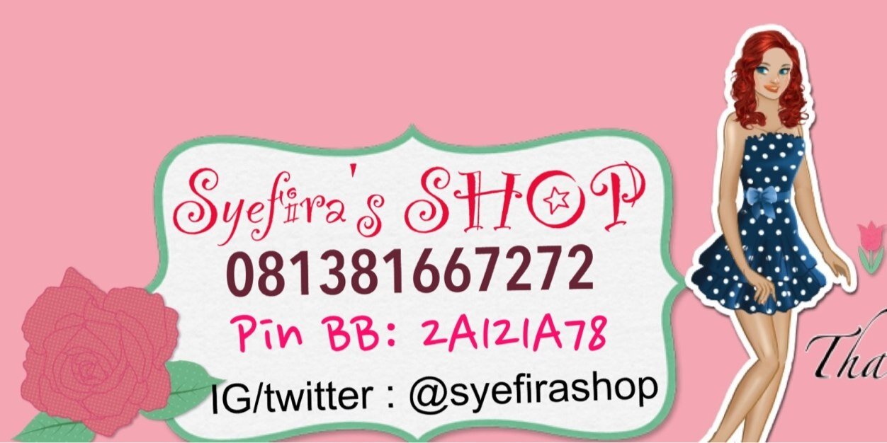 syefira SHOP banner
