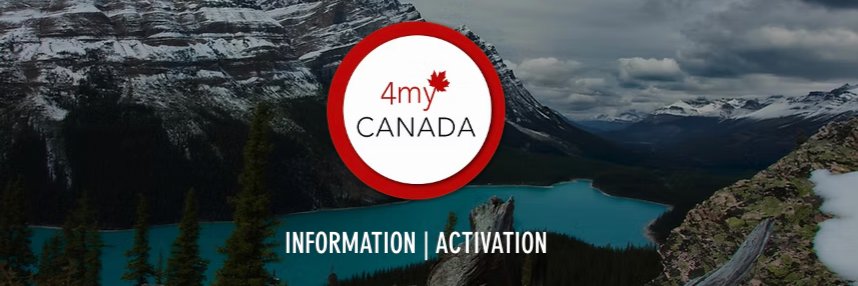 4MYCanada Tweets banner