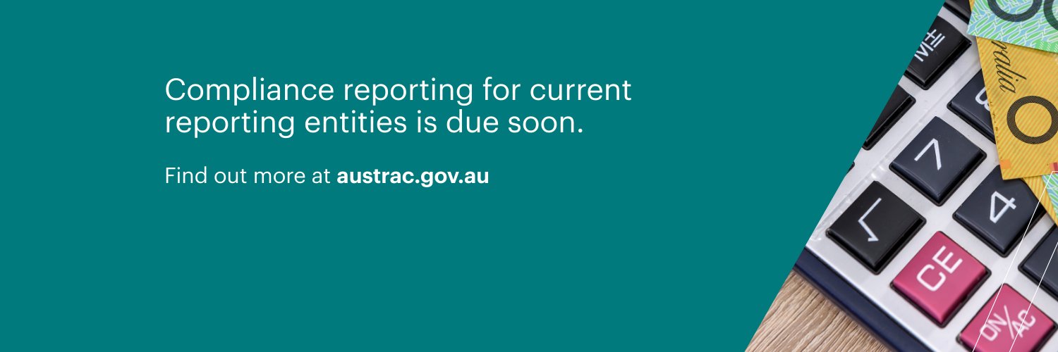 AUSTRAC banner