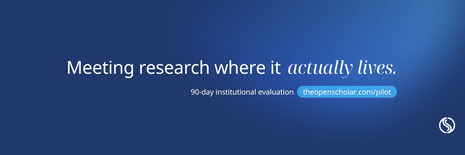TheOpenScholar's profile banner image
