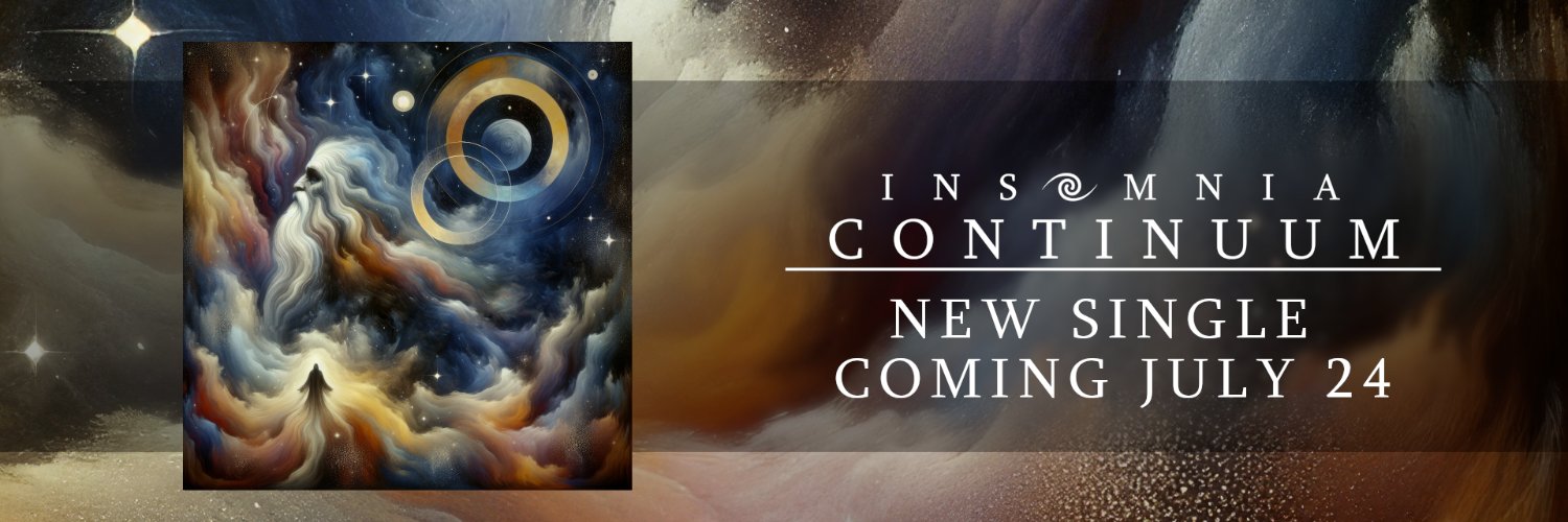 Insomnia Continuum | melodic metal band banner