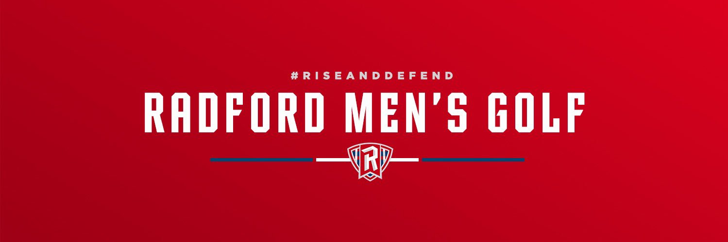 Radford Men's Golf banner