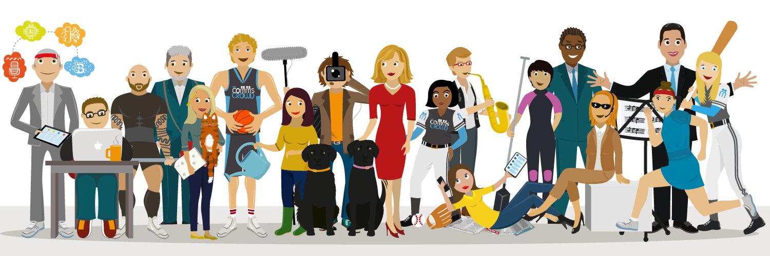 The Comms Crowd banner