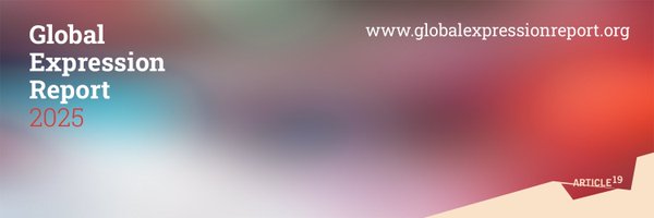 article19org Profile Banner