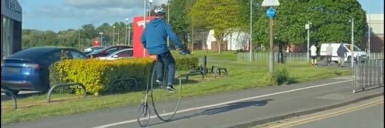 Paul - Bloke on an Ordinary bicycle's banner