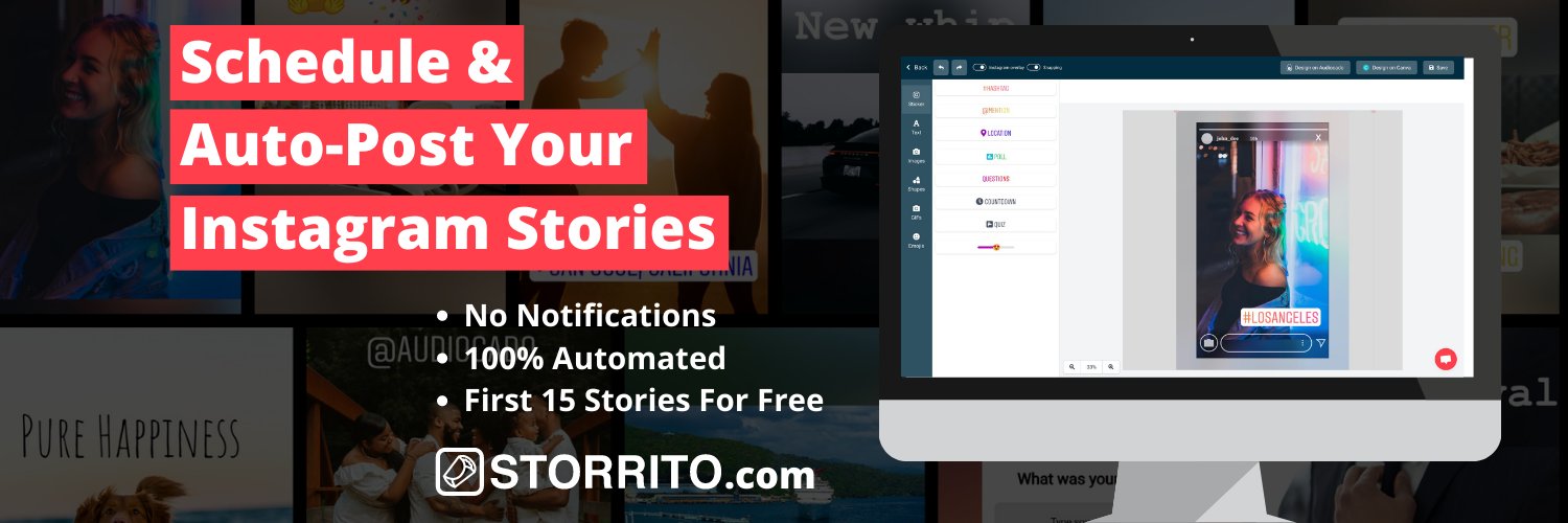 Storrito.com banner