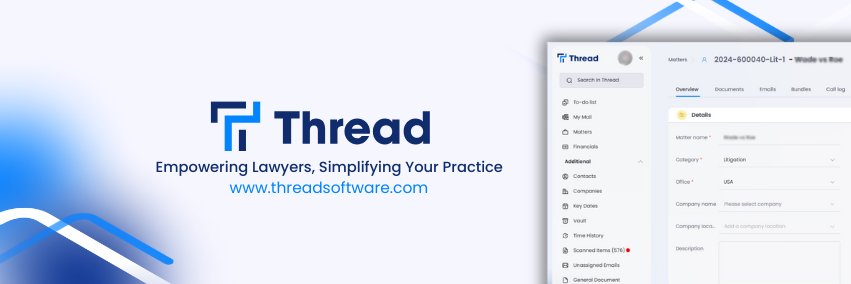 Thread Legal Software banner