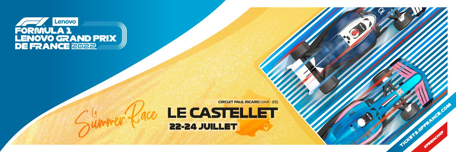 Grand Prix de France F1 Profile Banner