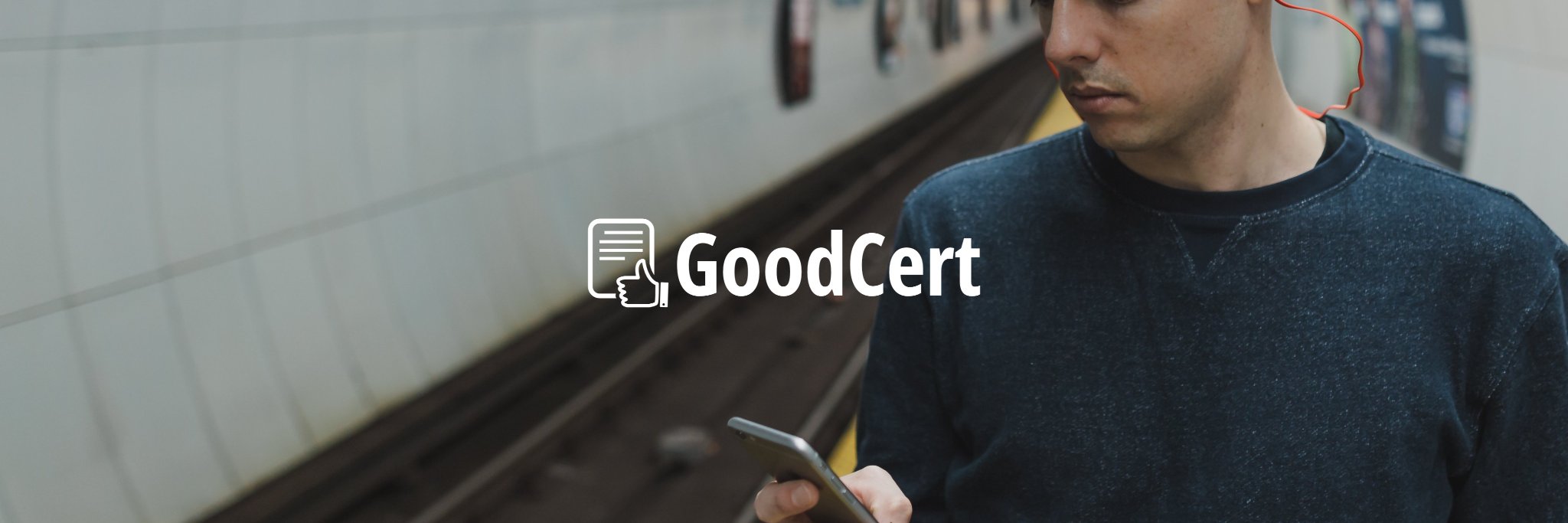 GoodCert's profile banner image