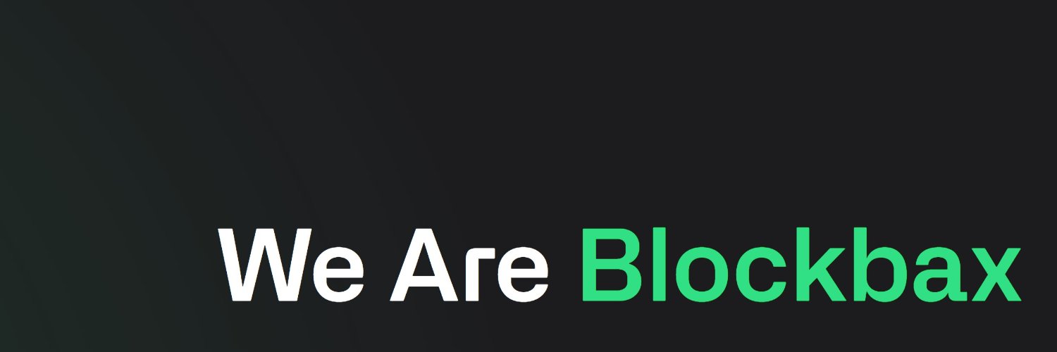 Blockbax banner