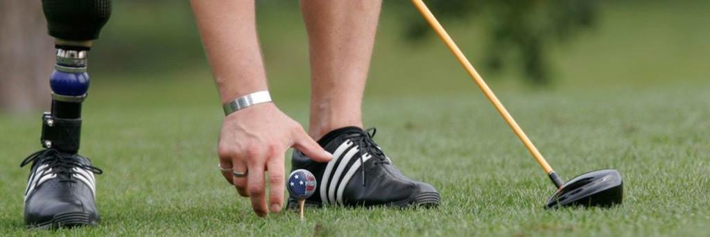 Tee It Up for the Troops banner