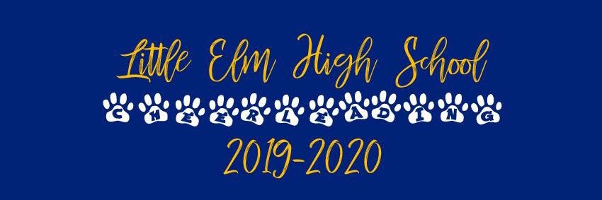 LEHS CHEERLEADING BOOSTER CLUB banner